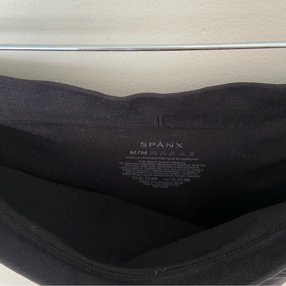 SPANX Women's Mama Look at Me Now Seamless Leggings in Black Medium Maternity - Picture 5 of 10